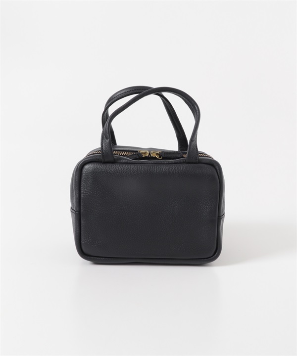 皮革波士頓包(黑色-one-BLACK)