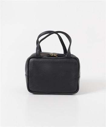 皮革波士頓包(黑色-one-BLACK)