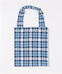 格紋托特包(藍色-one-BLUE)