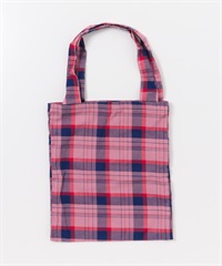 格紋托特包(粉紅色-one-PINK)