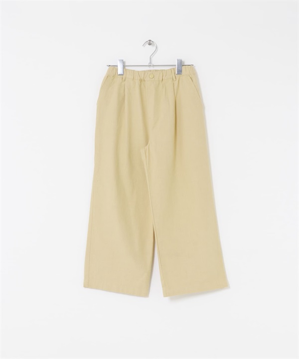 輕便直筒長褲(KIDS)(可成套搭配)(膚色-120-BEIGE)