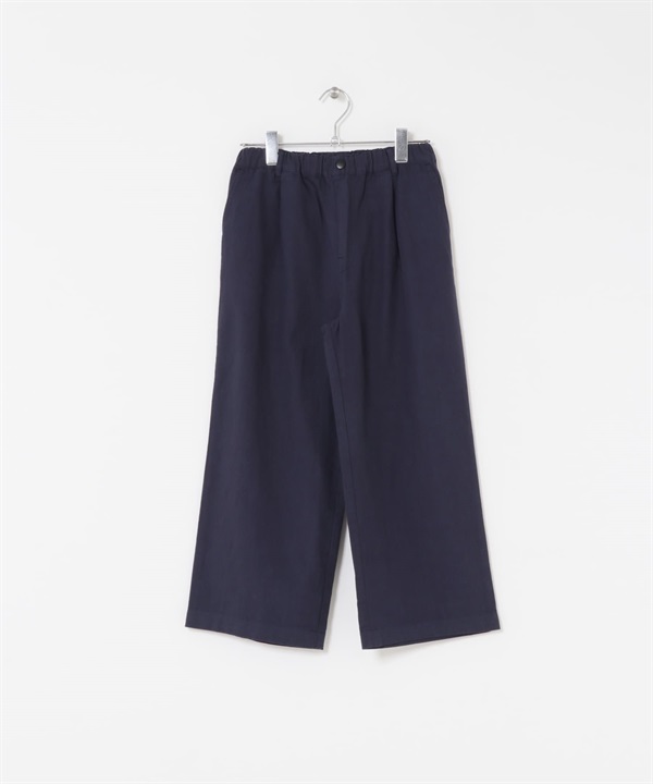 輕便直筒長褲(KIDS)(可成套搭配)(藏青色-120-NAVY)