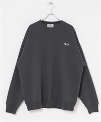 【別注】PENNEYS / THE FOX刺繡圓領休閒上衣(炭灰色-M-CHARCOAL GRAY)