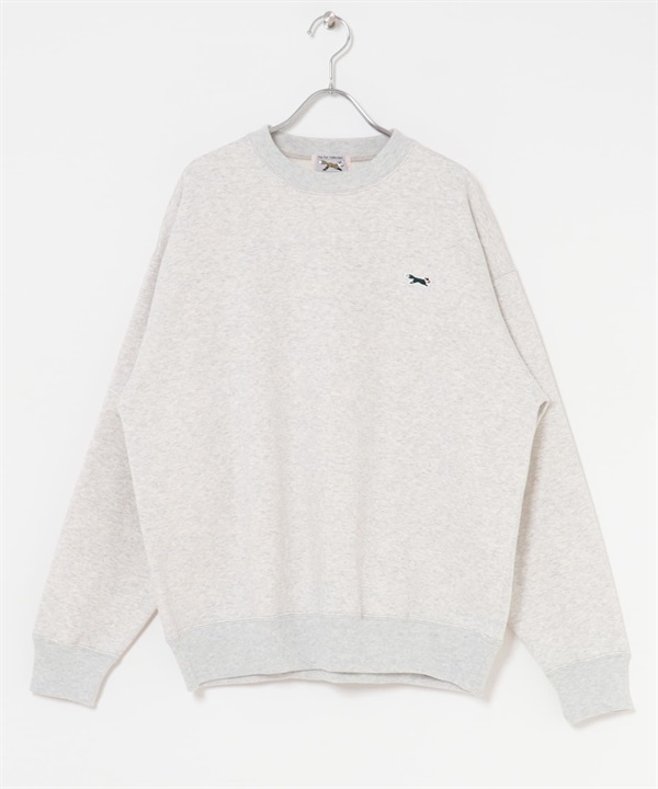 【別注】PENNEYS / THE FOX刺繡圓領休閒上衣(其他灰色-M-其他灰色)