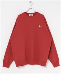 【別注】PENNEYS / THE FOX刺繡圓領休閒上衣(紅色-M-RED)