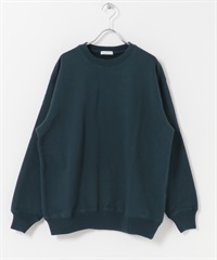 裏起毛圓領上衣(藏青色-M-NAVY)