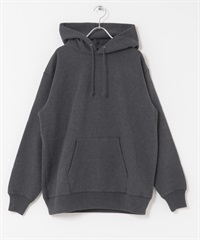 裏起毛連帽上衣(炭灰色-M-CHARCOAL GRAY)