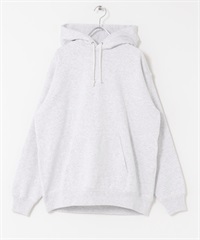 裏起毛連帽上衣(淺灰色-M-其他灰色)