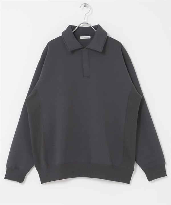 裏起毛POLO衫(藏青色-M-NAVY)