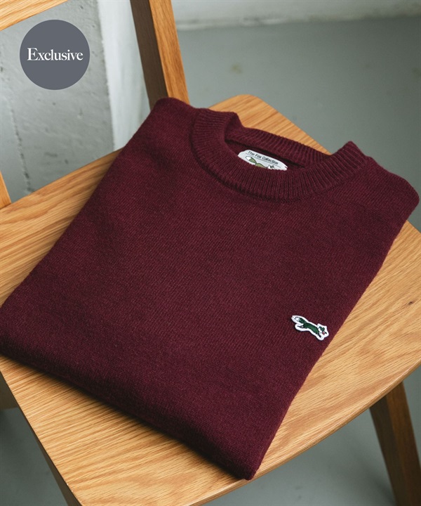 【別注】PENNEYS / THE FOX刺繡圓領舒膚針織衫