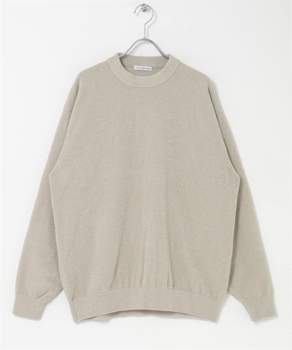 雪尼爾紗針織衫(灰膚色-M-L.BEIGE)