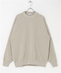 雪尼爾紗針織衫(灰膚色-M-L.BEIGE)