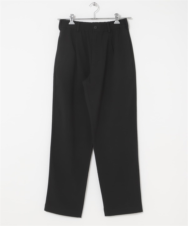 起毛保暖輕便長褲(黑色-M-BLACK)