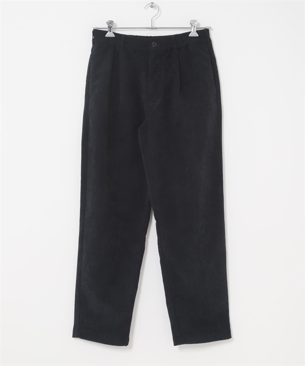 UR TECH 燈芯絨黏合加工長褲(藏青色-S-NAVY)