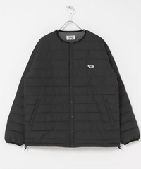 【別注】PENNEYS / THE FOX刺繡FIBER DOWN填充夾克(黑色-M-BLACK)