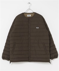 【別注】PENNEYS / THE FOX刺繡FIBER DOWN填充夾克(棕色-M-BROWN)