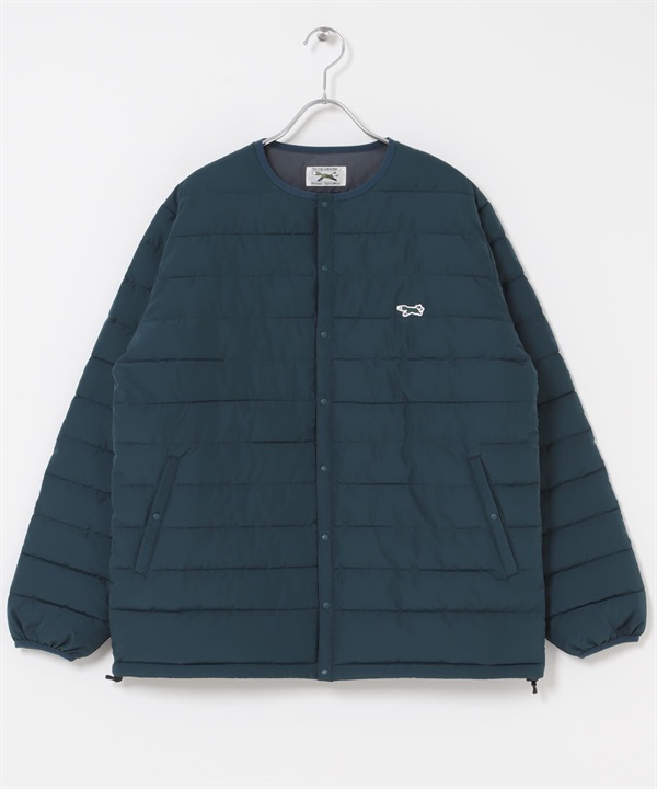 【別注】PENNEYS / THE FOX刺繡FIBER DOWN填充夾克(藍綠色-M-BLUE)