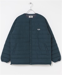 【別注】PENNEYS / THE FOX刺繡FIBER DOWN填充夾克(藍綠色-M-BLUE)