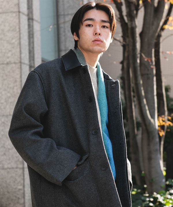 羊毛混紡工裝夾克