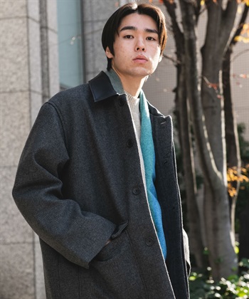 羊毛混紡工裝夾克