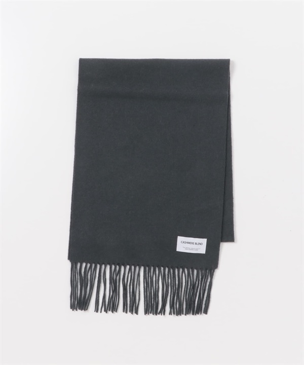 混喀什米爾圍巾(灰色-one-GRAY)