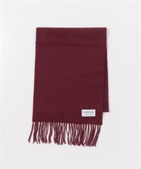 混喀什米爾圍巾(櫻桃紅-one-其他紅色)