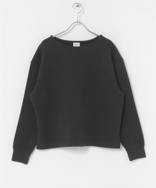 UR TECH 船型領套衫(黑色-M-BLACK)