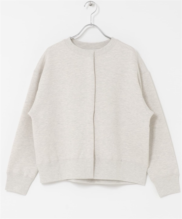 裏起毛壓扣開襟衫(燕麥色-FREE-OATMEAL)