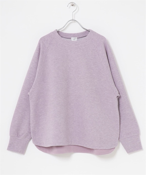 連肩袖傘狀套衫(紫色-M-PURPLE)