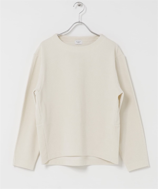 雪尼爾紗繭型套衫(原色-FREE-NATURAL)