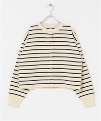 【新色追加】『UR TECH 200日針織』壓扣設計開襟衫(米色 x 黑色-M-其他白色)