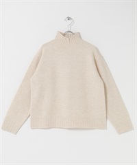 高領針織衫(象牙白-FREE-IVORY)