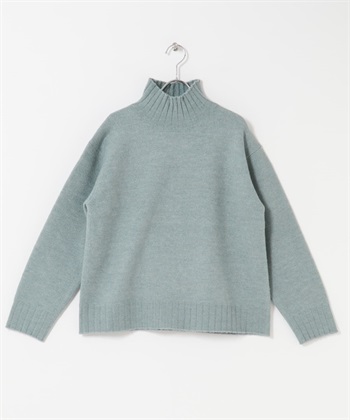 高領針織衫(薄荷綠-FREE-MINT)