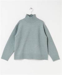 高領針織衫(薄荷綠-FREE-MINT)