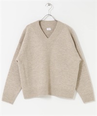 V領針織衫(灰膚色-FREE-其他膚色)