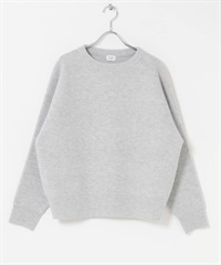 抽針雙面針織衫(淺灰色-FREE-LIGHT GRAY)