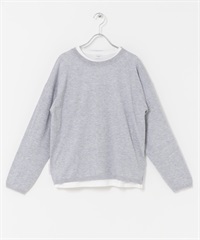 層次設計套衫(灰色-FREE-GRAY)