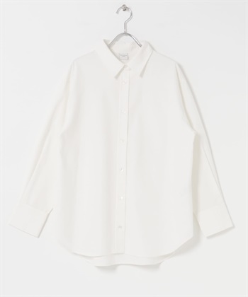 起毛標準領襯衫(米色-FREE-OFF WHITE)