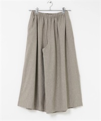 九分碎褶寬褲(灰膚色-FREE-其他膚色)
