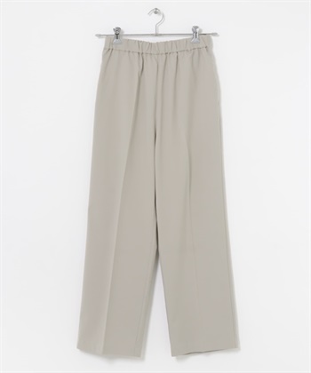 UR TECH 裏起毛直筒輕便長褲(灰膚色-S-其他膚色)