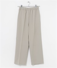 UR TECH 裏起毛直筒輕便長褲(灰膚色-S-其他膚色)