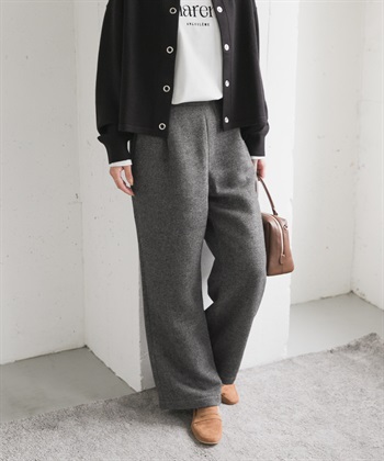 『UR TECH完聲 』保暖打褶輕便長褲