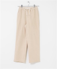 彈性斜紋輕便長褲(膚色-FREE-BEIGE)