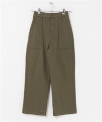 裏起毛輕便貝克褲(卡其綠-S-KHAKI)