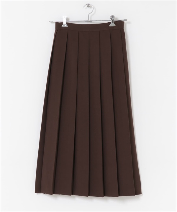 UR TECH SMOOTHLUXE 單向百褶裙(棕色-M-BROWN)