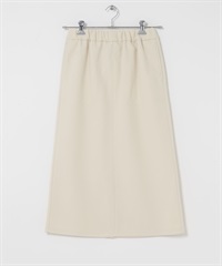 UR TECH 針織麥爾登中長裙(象牙白-FREE-IVORY)