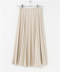 斜紋百褶裙(象牙白-FREE-IVORY)