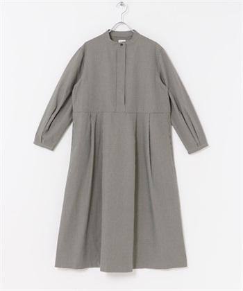 UR TECH 氣球袖洋裝(灰色-M-其他灰色)
