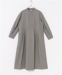 UR TECH 氣球袖洋裝(灰色-M-其他灰色)