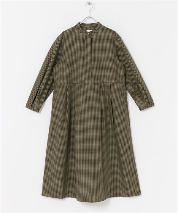 UR TECH 氣球袖洋裝(棕色-M-其他棕色)